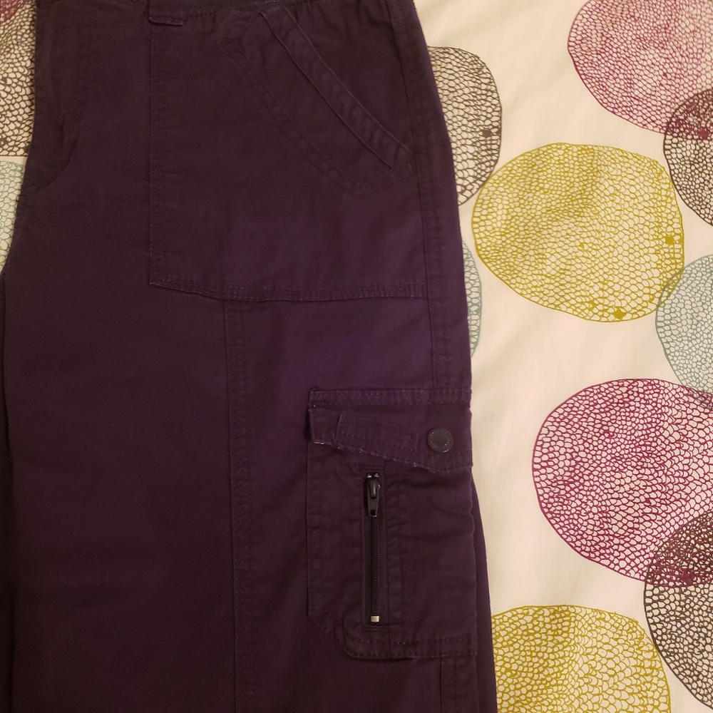 Lee Easy fit capri Navy Blue 12 NWOT - Picture 6 of 7